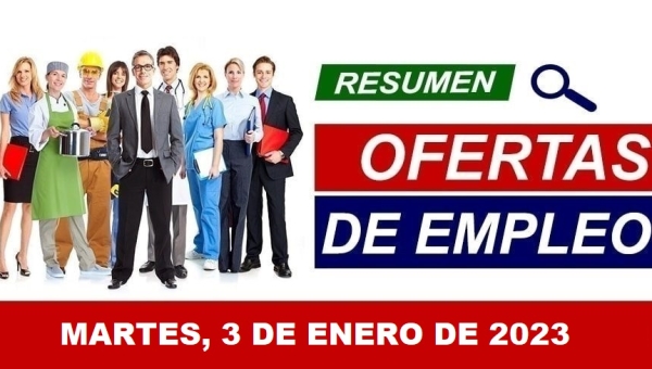 Vidriera de empleos cuenta con 83 vacancias para arrancar el 2023